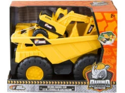 Rhino Construction Camión Volquete Con Excavadora Nikko 30111