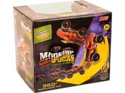 Monster Truck Vehículos Acróbatas Con Rampa Rojo Y Azul -Niños Juguetes Tienda 1999955230g02