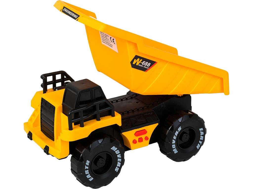 Camión Volquete Fricción con Luces y Sonidos Camión Volquete Fricción Con Luces Y Sonidos -Niños Juguetes Tienda 1999955276g02