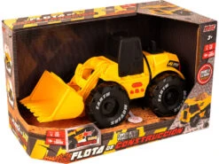 Camión Excavadora Fricción Con Luces Y Sonidos