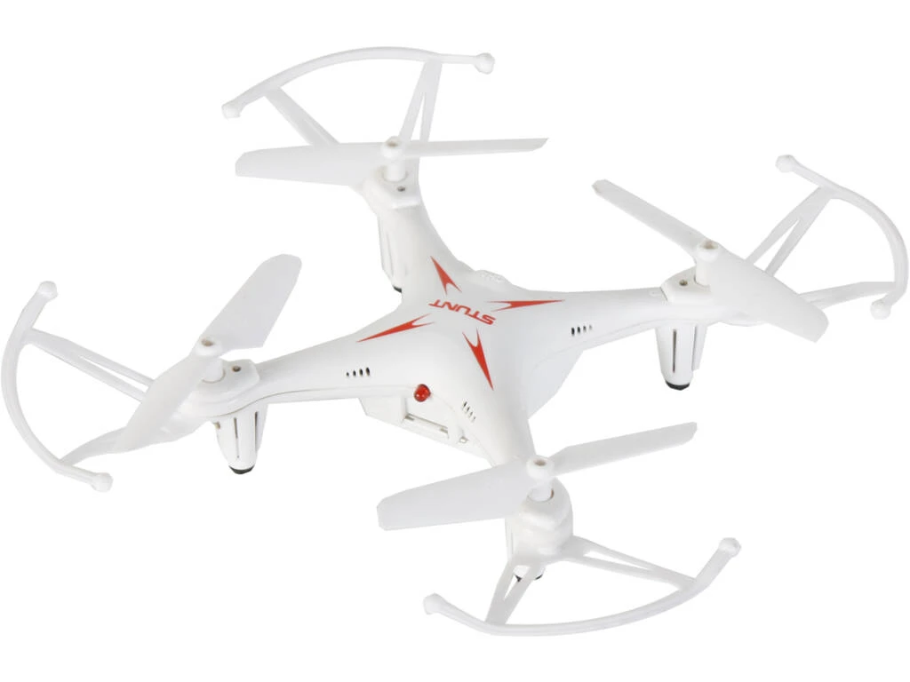 Dron Stunt Quad Blanco 2.4GHZ 14.5 cm. Dron Stunt Quad Blanco 2.4GHZ 14.5 Cm. -Niños Juguetes Tienda 1999955644g00