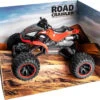 Radio Control 1:14 Quad Crawler Rojo Batería 7.2 V -Niños Juguetes Tienda 1999955929g00