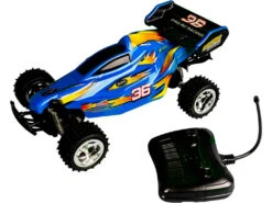 Radio Control 29 Cm. Buggy Factor Teledirigido Azul