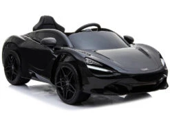 Coche Descapotable McLaren 720S Negro Radio Control A Batería 12.V