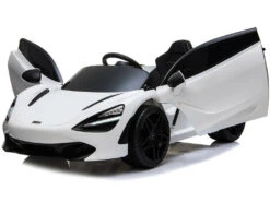 Coche Descapotable McLaren 720S Blanco Radio Control A Batería 12.V -Niños Juguetes Tienda 1999956264g06