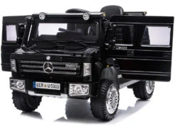 Coche Descapotable Mercedes Benz Unimog U5000 Negro Radio Control A Batería 6.V -Niños Juguetes Tienda 1999956269g02