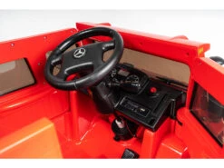 Coche Descapotable Mercedes Benz Unimog U5000 Rojo Radio Control A Batería 6.V -Niños Juguetes Tienda 1999956270g06