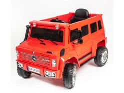Coche Descapotable Mercedes Benz Unimog U5000 Rojo Radio Control A Batería 6.V -Niños Juguetes Tienda 1999956270g08