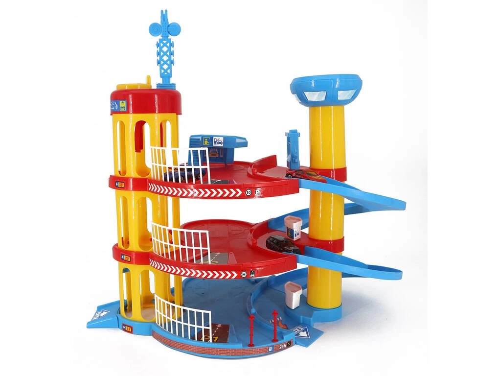 Parking Garaje 3 Plantas y Helipuerto con 3 Vehículos Parking Garaje 3 Plantas Y Helipuerto Con 3 Vehículos -Niños Juguetes Tienda 1999956328g00