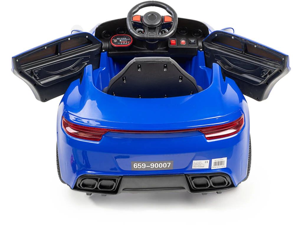 Coche Descapotable Deportivo Azul Radio Control a Batería 6.V Coche Descapotable Deportivo Azul Radio Control A Batería 6.V -Niños Juguetes Tienda 1999956572g06