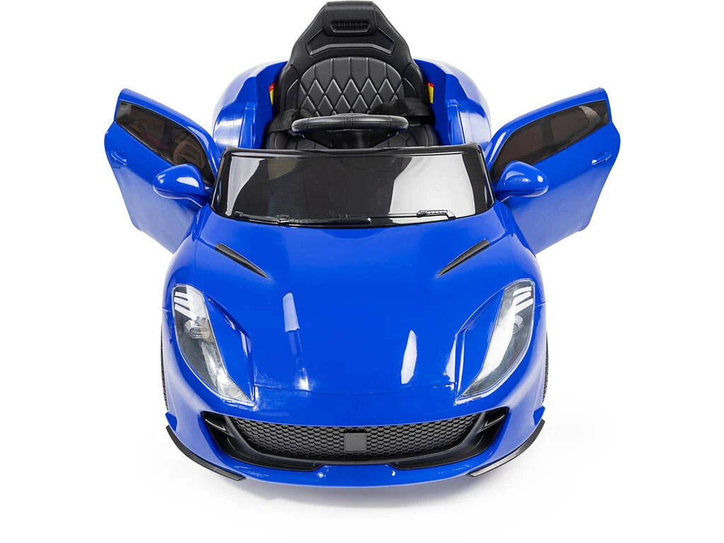 Coche Descapotable Deportivo Azul Radio Control a Batería 6.V Coche Descapotable Deportivo Azul Radio Control A Batería 6.V -Niños Juguetes Tienda 1999956572g07