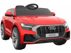 Coche Descapotable Audi Q8 Radio Rojo Control A Batería 12.V