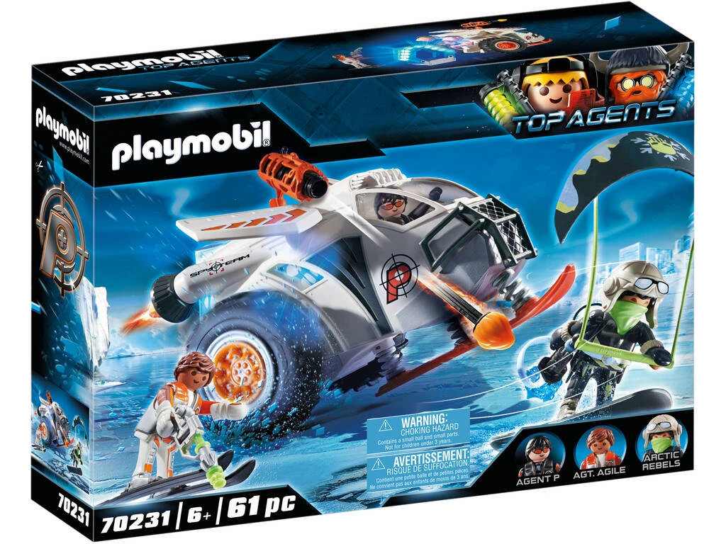 Playmobil TopAgents Spyteam Planeador de Nieve 70231 Playmobil TopAgents Spyteam Planeador De Nieve 70231 -Niños Juguetes Tienda 1999957458g00