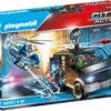 Playmobil City Action Helicóptero De Policía Persecución Del Vehículo Huido 70575 2 Playmobil City Action Helicóptero De Policía Persecución Del Vehículo Huido 70575 -Niños Juguetes Tienda 1999957601g00