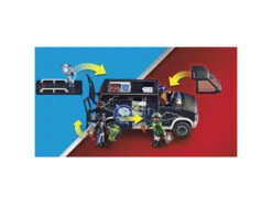 Playmobil City Action Helicóptero De Policía Persecución Del Vehículo Huido 70575 -Niños Juguetes Tienda 1999957601g02