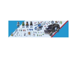 Playmobil City Action Helicóptero De Policía Persecución Del Vehículo Huido 70575 -Niños Juguetes Tienda 1999957601g05