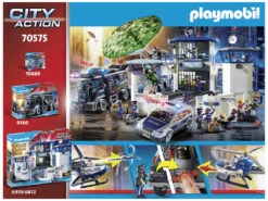 Playmobil City Action Helicóptero De Policía Persecución Del Vehículo Huido 70575 -Niños Juguetes Tienda 1999957601g06