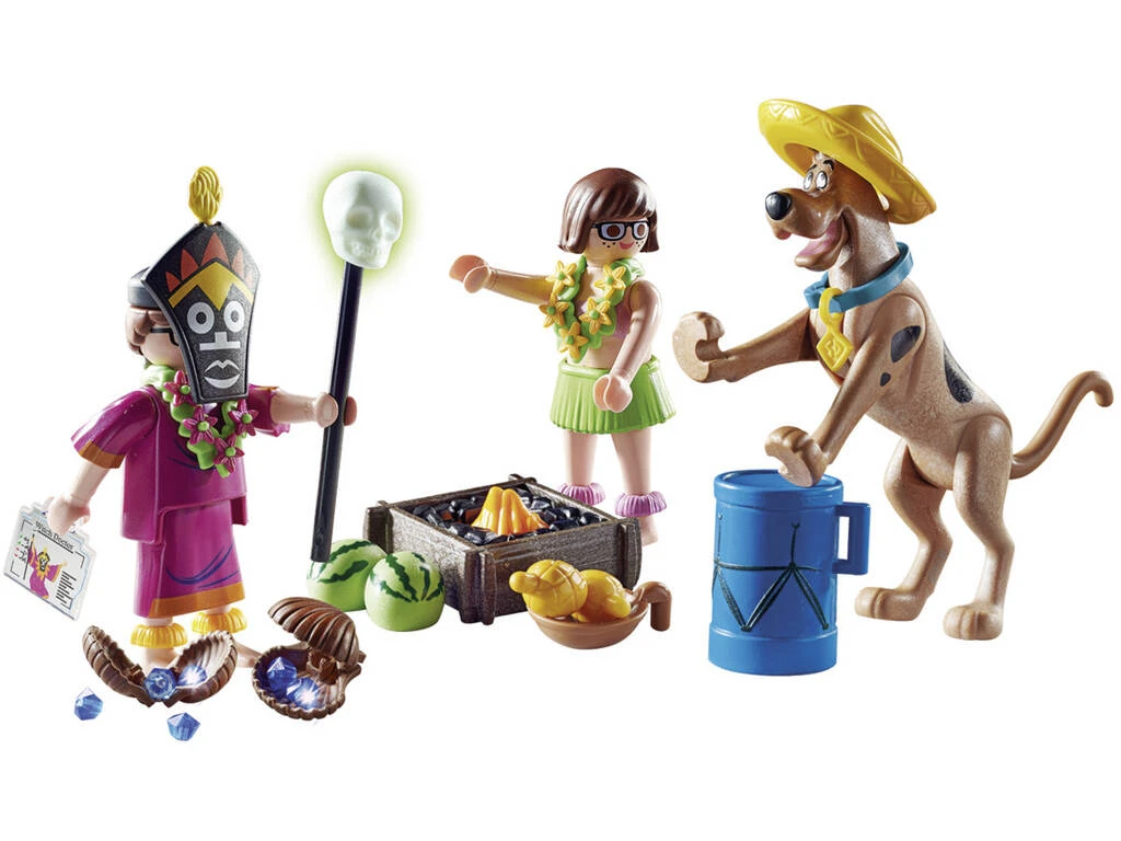 Playmobil Scooby-Doo Aventura con Witch Doctor 70707 Playmobil Scooby-Doo Aventura Con Witch Doctor 70707 -Niños Juguetes Tienda 1999957637g01