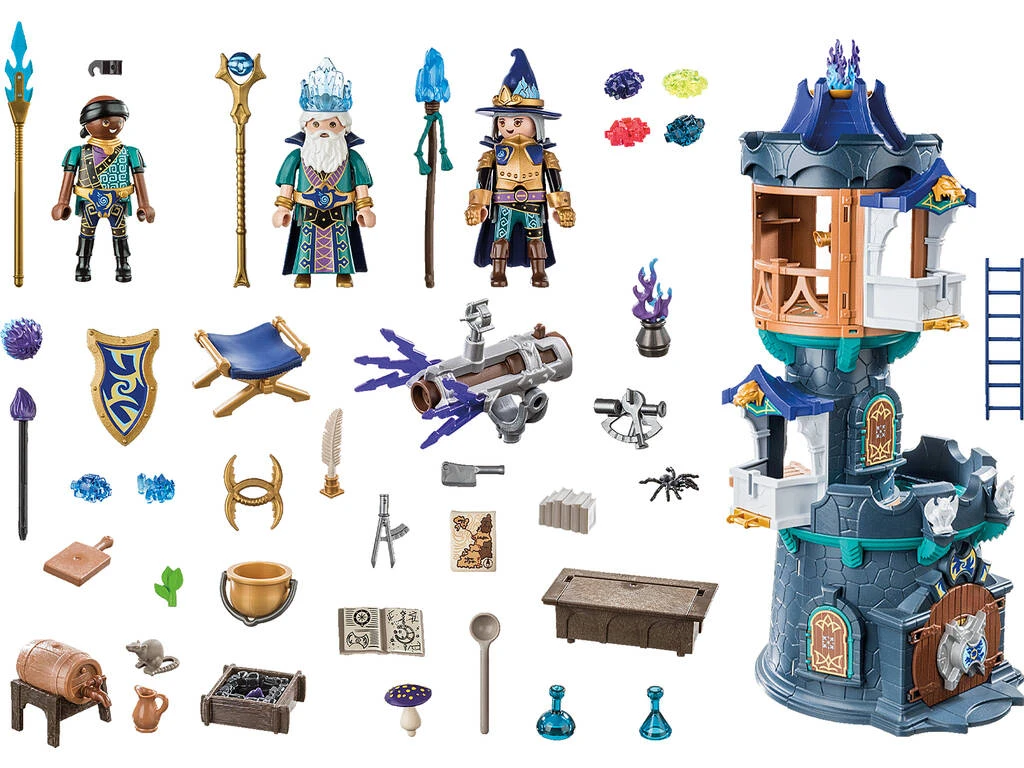 Playmobil Novelmore Violet Vale Torre del Mago 70745 Playmobil Novelmore Violet Vale Torre Del Mago 70745 -Niños Juguetes Tienda 1999957654g01