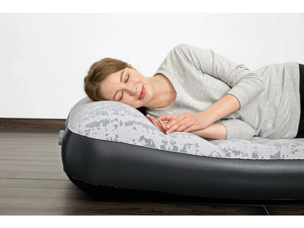 Colchón Flocado de 188X99X30 cm. con Hinchador Eléctrico Incorporado Bestway 67834 Colchón Flocado De 188X99X30 Cm. Con Hinchador Eléctrico Incorporado Bestway 67834 -Niños Juguetes Tienda 1999957717g06