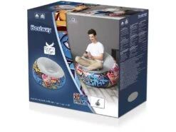 Sillón Hinchable Graffiti 112x112x66 Cm. Bestway 75075 3 Sillón Hinchable Graffiti 112x112x66 Cm. Bestway 75075 -Niños Juguetes Tienda 1999957722g01
