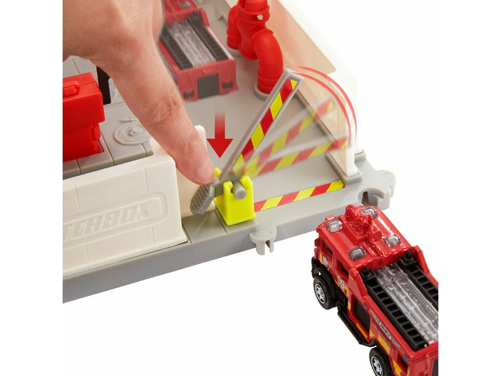 Matchbox Action Drivers Estación de Bomberos con Sonido Mattel HBD76 Matchbox Action Drivers Estación De Bomberos Con Sonido Mattel HBD76 -Niños Juguetes Tienda 1999958091g03