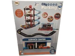 Parking Con Circuito, 2 Coches Y Helicóptero AVC 753 -Niños Juguetes Tienda 1999958232g02