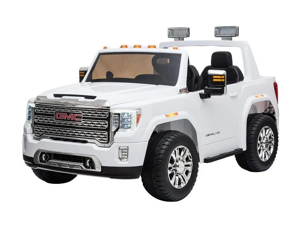 Coche Descapotable GMC Sierra HD Blanco Radio Control A Batería 12.V Coche Descapotable GMC Sierra HD Blanco Radio Control A Batería 12.V -Niños Juguetes Tienda 1999958324g00