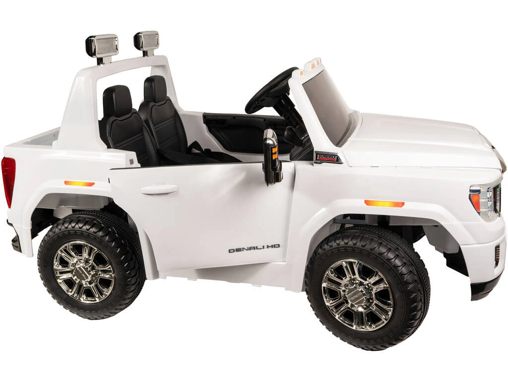Coche Descapotable GMC Sierra HD Blanco Radio Control A Batería 12.V Coche Descapotable GMC Sierra HD Blanco Radio Control A Batería 12.V -Niños Juguetes Tienda 1999958324g01