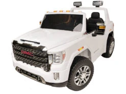 Coche Descapotable GMC Sierra HD Blanco Radio Control A Batería 12.V 7 Coche Descapotable GMC Sierra HD Blanco Radio Control A Batería 12.V -Niños Juguetes Tienda 1999958324g05