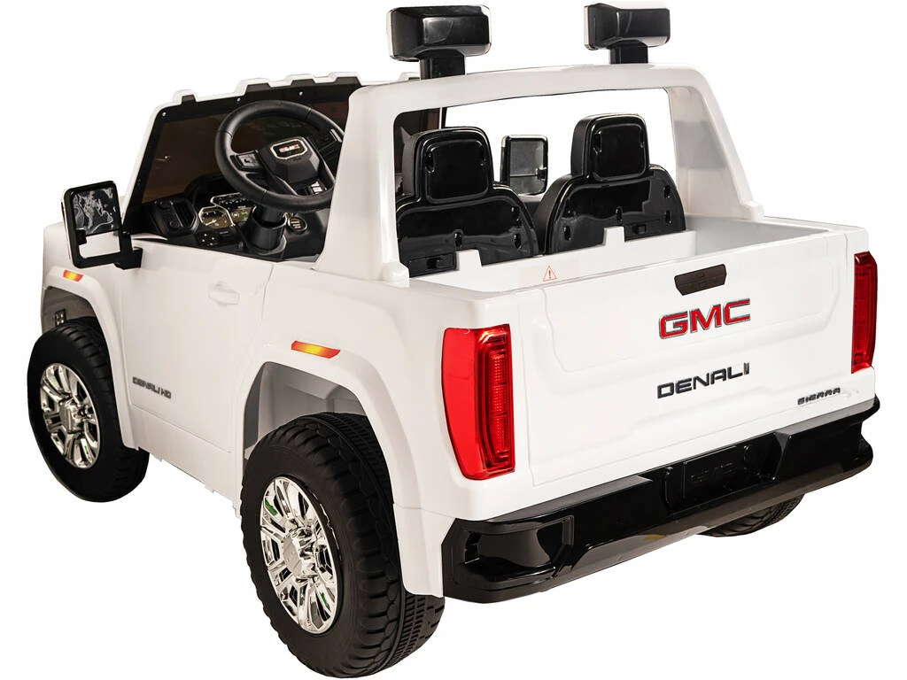 Coche Descapotable GMC Sierra HD Blanco Radio Control A Batería 12.V Coche Descapotable GMC Sierra HD Blanco Radio Control A Batería 12.V -Niños Juguetes Tienda 1999958324g09