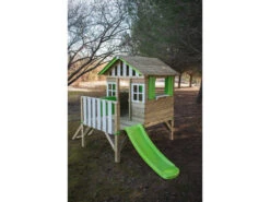Casita Infantil Elevada Lollipop Verde Con Tobogán Masgames MA800533 -Niños Juguetes Tienda 1999958424g05