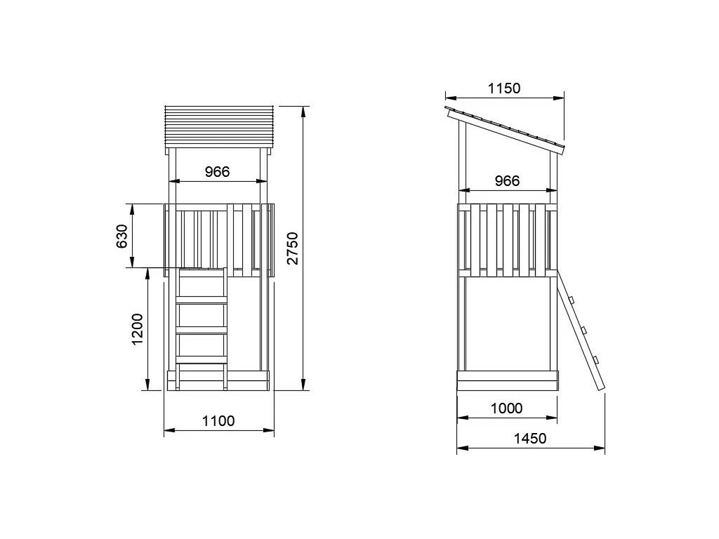 Parque Infantil Talaia L y Columpio Doble Masgames MA700127 Parque Infantil Talaia L Y Columpio Doble Masgames MA700127 -Niños Juguetes Tienda 1999958439g05