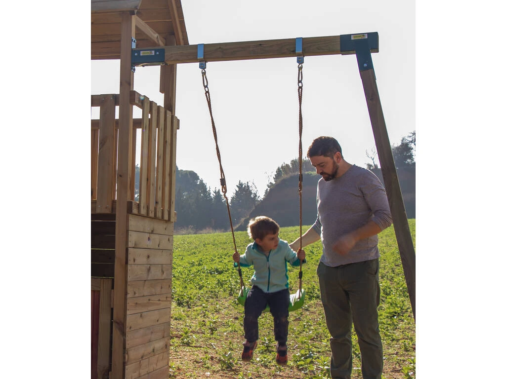 Parque Infantil Pagoda XL con Columpio Individual Masgames MA802611 Parque Infantil Pagoda XL Con Columpio Individual Masgames MA802611 -Niños Juguetes Tienda 1999958463g01