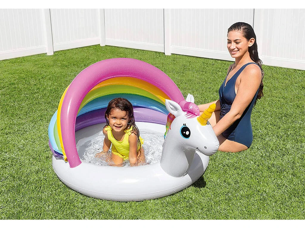 Piscina Hinchable Baby Unicornio 127x102x69 cm Intex 57113 Piscina Hinchable Baby Unicornio 127x102x69 Cm Intex 57113 -Niños Juguetes Tienda 1999958602g01