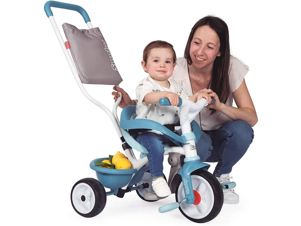 Triciclo Be Move Confort Azul Smoby 740414 Triciclo Be Move Confort Azul Smoby 740414 -Niños Juguetes Tienda 1999958758g02