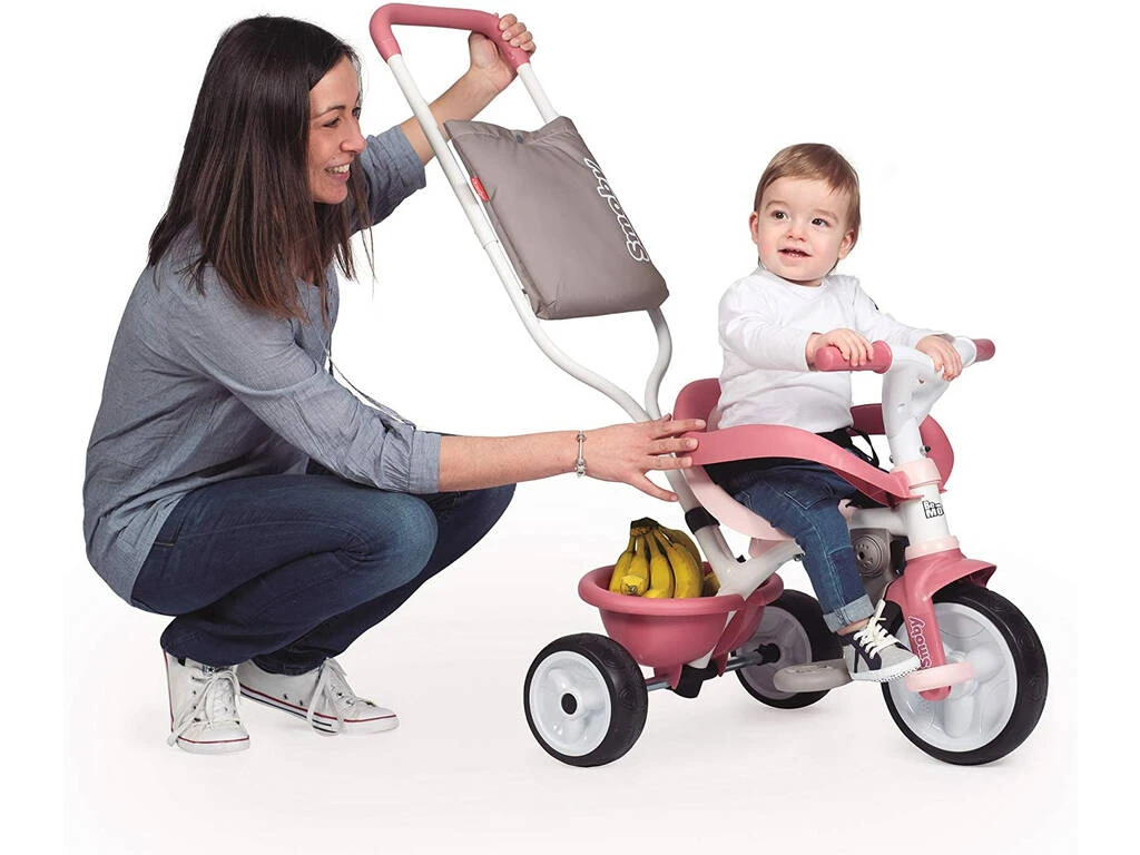 Triciclo Be Move Confort Rosa Smoby 740415 Triciclo Be Move Confort Rosa Smoby 740415 -Niños Juguetes Tienda 1999958761g02