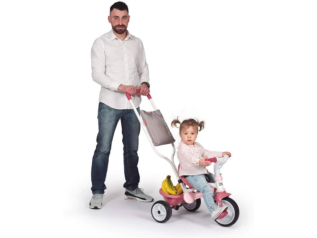 Triciclo Be Move Confort Rosa Smoby 740415 Triciclo Be Move Confort Rosa Smoby 740415 -Niños Juguetes Tienda 1999958761g03