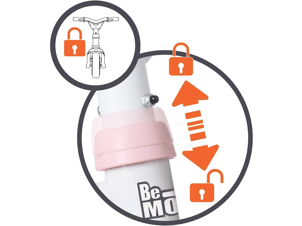 Triciclo Be Move Confort Rosa Smoby 740415 Triciclo Be Move Confort Rosa Smoby 740415 -Niños Juguetes Tienda 1999958761g07