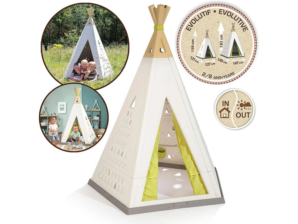 Tienda Tipi Smoby 811000 Tienda Tipi Smoby 811000 -Niños Juguetes Tienda 1999958764g01
