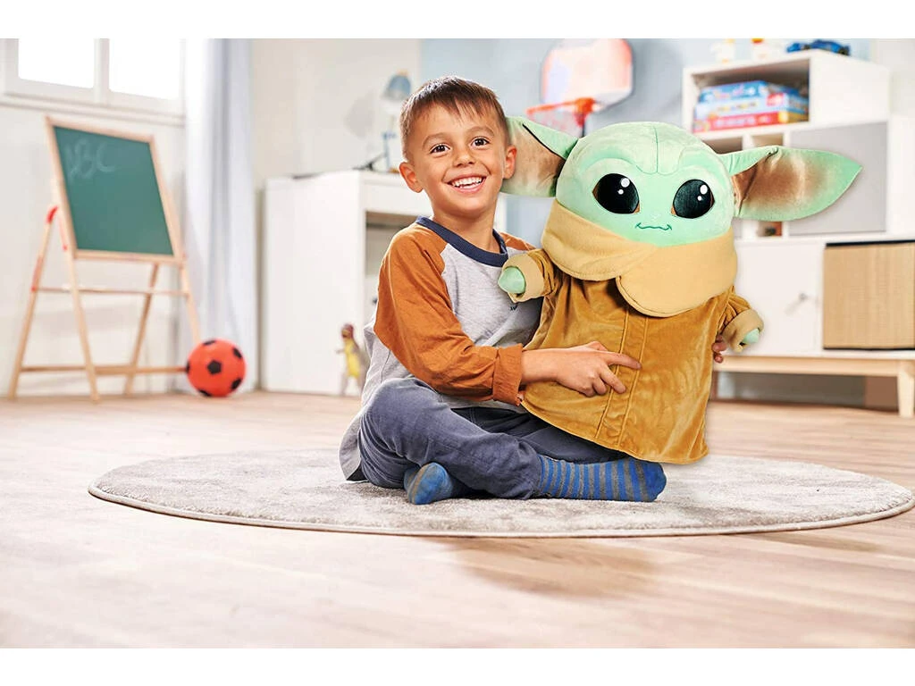 Peluche Star Wars The Mandalorian Baby Yoda Jumbo 66 cm. Simba 6315875795 Peluche Star Wars The Mandalorian Baby Yoda Jumbo 66 Cm. Simba 6315875795 -Niños Juguetes Tienda 1999958856g01