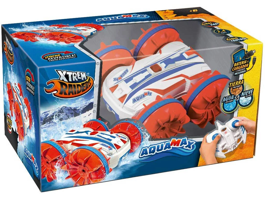 Radio Control Xtreme Raiders Aquamax World Brands XT180906 Radio Control Xtreme Raiders Aquamax World Brands XT180906 -Niños Juguetes Tienda 1999959096g01