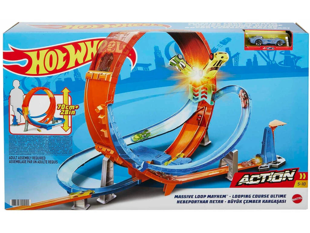 Hot Wheels Action Looping Caos Masivo Mattel GTV14 Hot Wheels Action Looping Caos Masivo Mattel GTV14 -Niños Juguetes Tienda 1999959406g01