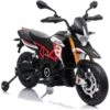 Moto Batería Aprilia Dorsoduro 900 Negra 12V -Niños Juguetes Tienda 1999959658g00
