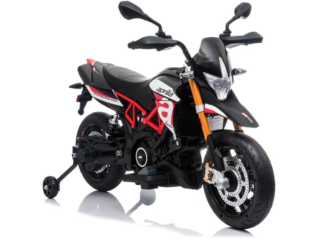 Moto Batería Aprilia Dorsoduro 900 Negra 12V Moto Batería Aprilia Dorsoduro 900 Negra 12V -Niños Juguetes Tienda 1999959658g00