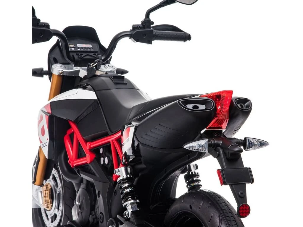 Moto Batería Aprilia Dorsoduro 900 Negra 12V Moto Batería Aprilia Dorsoduro 900 Negra 12V -Niños Juguetes Tienda 1999959658g05