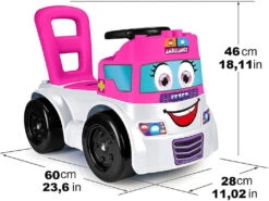 Correpasillos Motofeber Blocks Ambulancia Famosa 800013223 -Niños Juguetes Tienda 1999960229g06