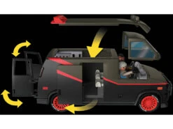 Playmobil La Furgoneta Del Equipo A 70750 -Niños Juguetes Tienda 1999960503g06