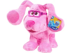 Las Pistas De Blue Y Tú Peluche Magenta Famosa BLU00110 -Niños Juguetes Tienda 1999960808g01