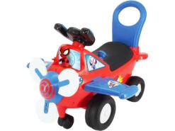 Correpasillos Avion Spiderman Spidey Luces Y Sonidos Kiddieland 61531